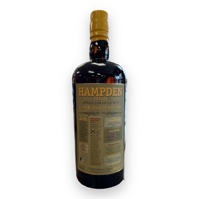 Hampden Estate, 8 Year Aged Rum | Trelawny Parish, Jamaica