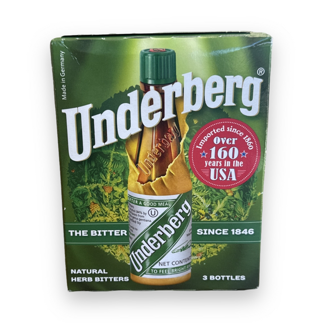 Underberg, Natural Herb Bitters| Germany 3-pack 20mL