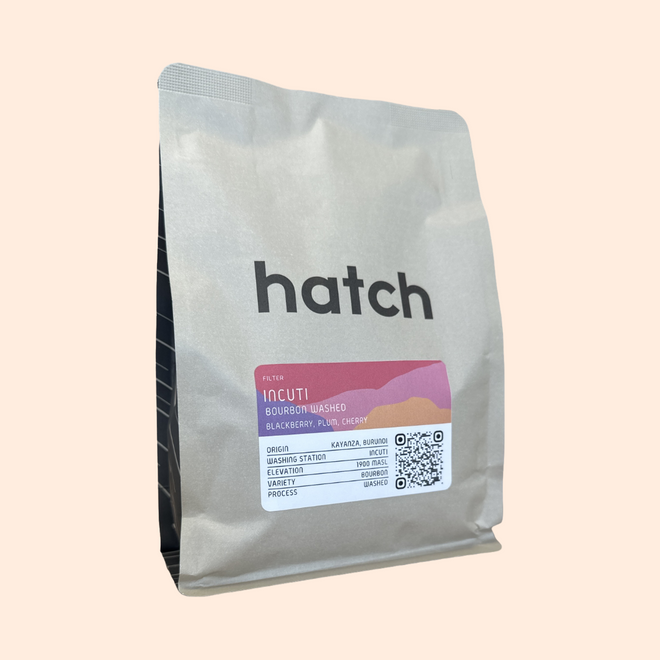 HATCH Specialty Coffee ‘Incuti’ Filter Roast | Kayanza, Burundi 300g