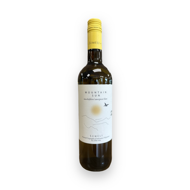 2023 Seméli Estate ‘Mountain Sun White’, Moschofilero + Sauvignon Blanc | Peloponnese, Greece