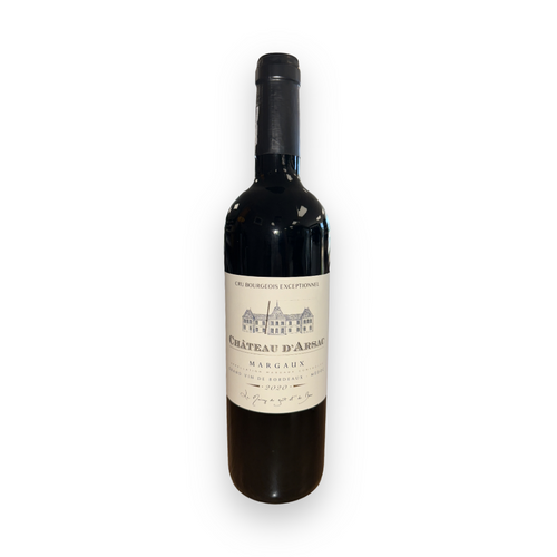 2020 Chateau D’Arsac, Cabernet Sauvignon blend | Margaux, Left-Bank, Bordeaux, France