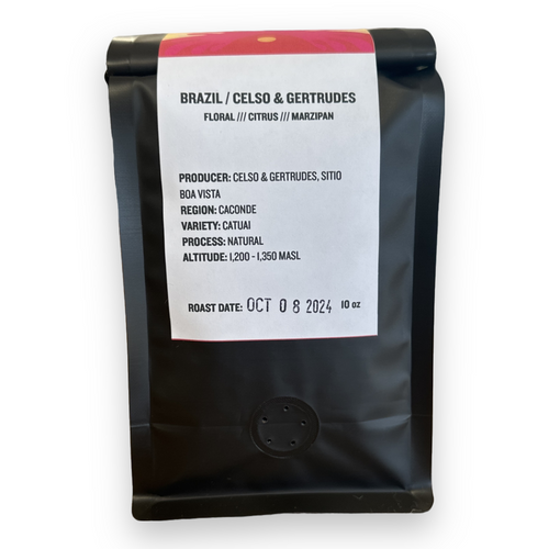 Repetition Coffee ‘Brazil / Celso & Gertrudes | Sitio Boa Vista, Caconde, Brazil 10 oz