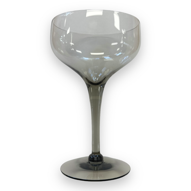 1967-1991 Orrefors ‘Rhapsody Smoke’ champagne coupe