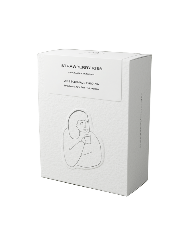 DAK Coffee Roasters ‘Strawberry Kiss’ Filter Roast, Landraces, Natural, Arbegona, Ethiopia 250g