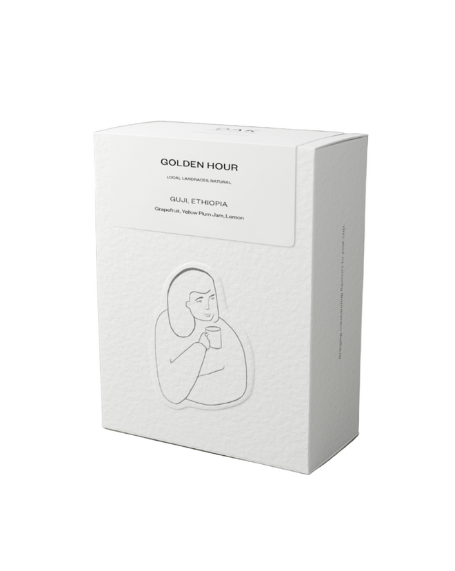 DAK Coffee Roasters ‘Golden Hour’ Espresso Roast, Landraces, Natural, Guji, Ethiopia 250g