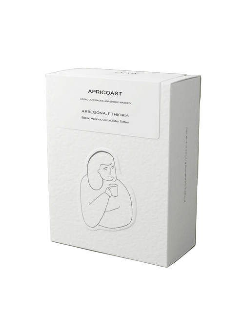 DAK Coffee Roasters ‘Apricoast’ Filter Roast, Landraces, Anaerobic Washed, Arbegona, Ethiopia 250g