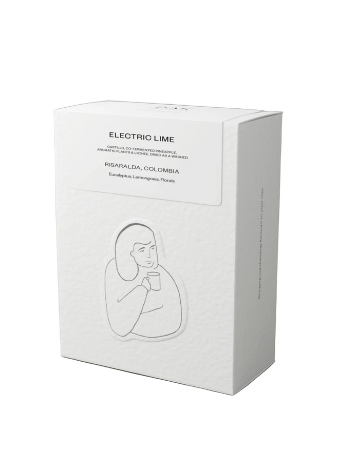 DAK Coffee Roasters ‘Electric Lime’ Filter Roast, Castillo Co-Ferment, Washed, Risaralda, Colombia 250g