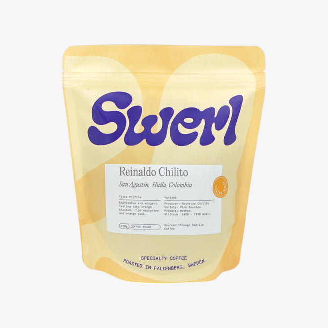 SWERL | Reinaldo Chilito, Filter Roast, Pink Bourbon, Fermented Washed, Huila, Colombia