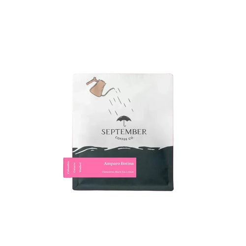 September Coffee, Amparo Botina, Filter Roast, Caturra, Washed, Narino, Colombia 250g