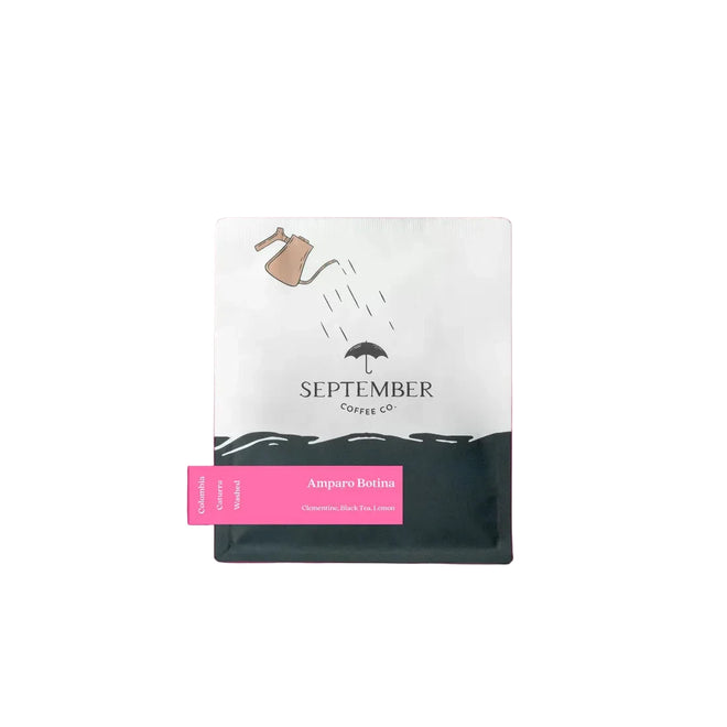 September Coffee, Amparo Botina, Filter Roast, Caturra, Washed, Narino, Colombia 250g