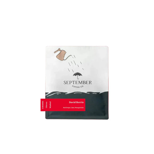 September Coffee, David Berrio, Filter Roast, Chiroso, Washed, Antioquia, Colombia 250g