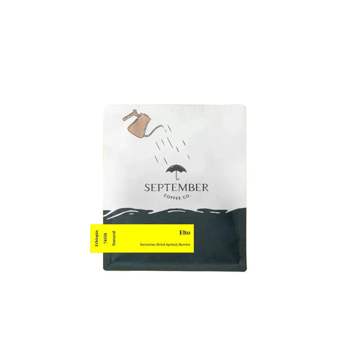 September Coffee, Elto, Filter Roast, 74158, Natural, Sidama, Ethiopia, 250g