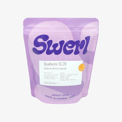 Swerl Coffee Roasters ‘Kyabwire’ Filter Roast, SL28, Natural, Kyabwire, Eastern Uganda 250g