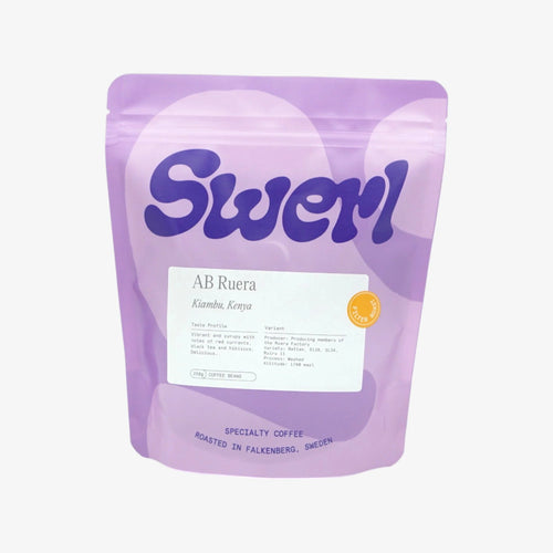 Swerl Coffee Roasters ‘A B Ruera’ Filter Roast, Batian, SL28 + SL34, Washed, Kiambu, Kenya 250g