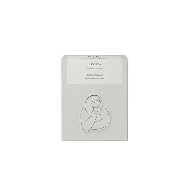 DAK Coffee Roasters ‘Juice Box’ Filter Roast, Chiroso Field Blend, Antioqua, Colombia 250g