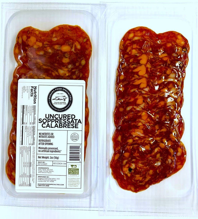 Niagara Food Specialities | Soppressata Calabrese 2oz