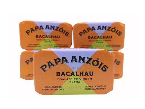 Papa Anzóis | Cod Cheeks with Olive Oil