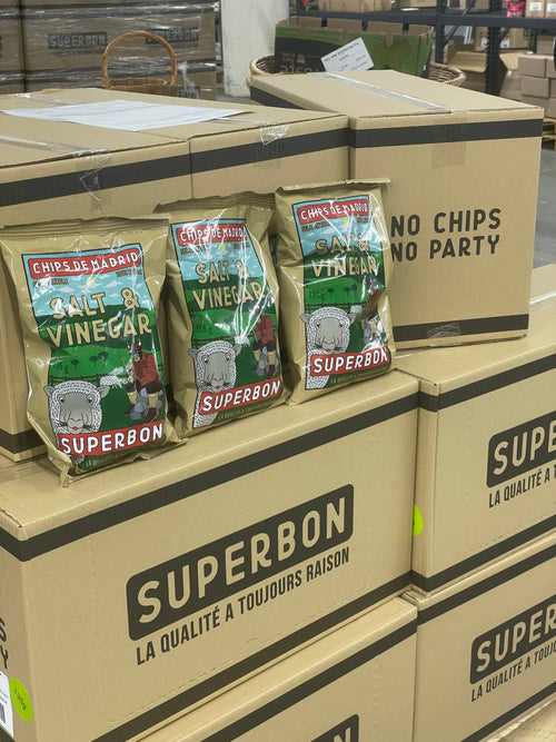 SUPERBON | Salt & Vinegar Potato Chips 135g