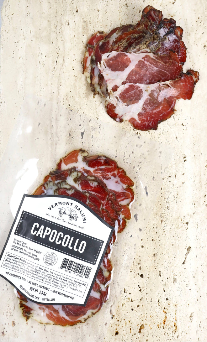 Vermont Salumi | Capocollo 2.5