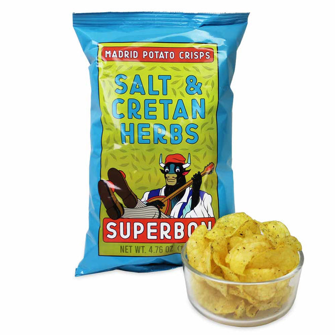 SUPERBON | Salt + Cretian Herbs Potato Chips